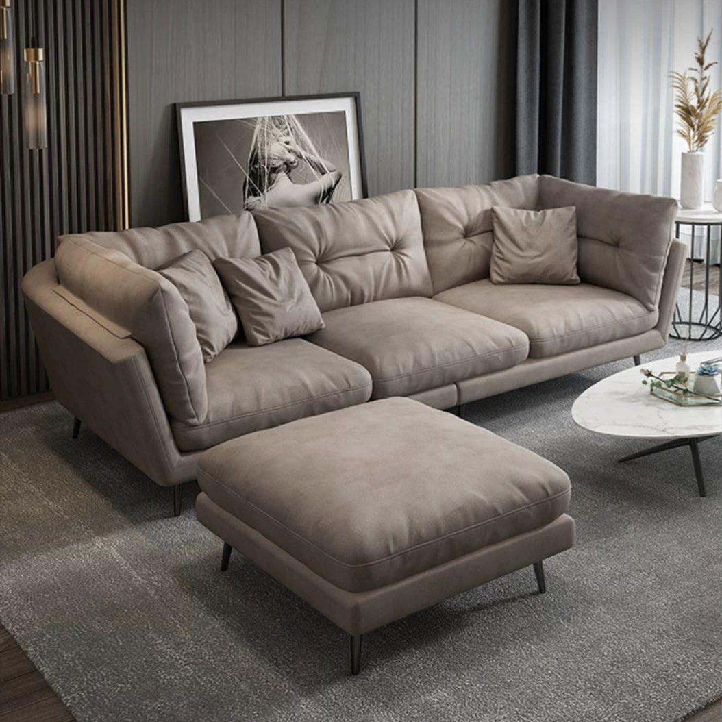 ROVELA Modern Leathaire Sofa