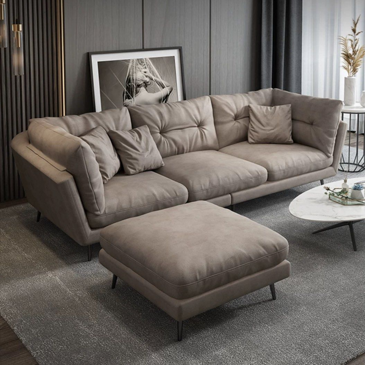 ROVELA Modern Leathaire Sofa