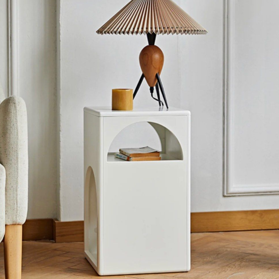 HWAN Minimalist Square Nightstand