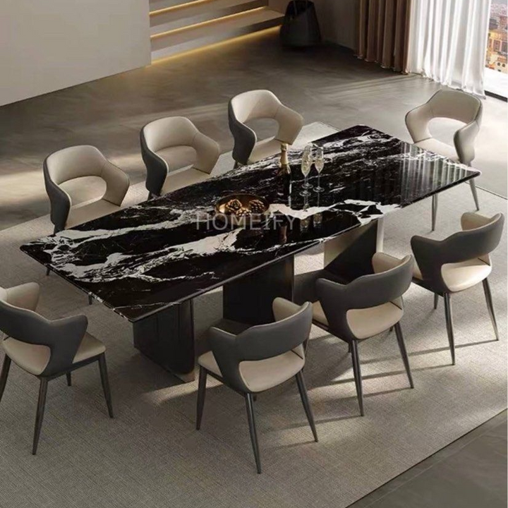BALDOMIR Modern Sintered Stone Dining Table