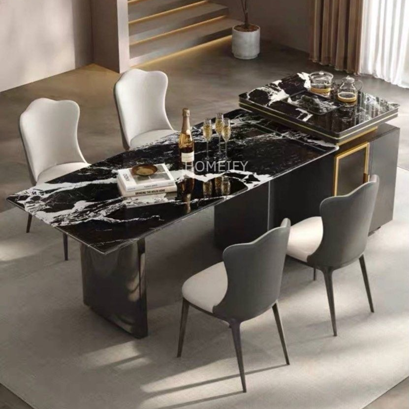 BALDOMIR Modern Sintered Stone Dining Table