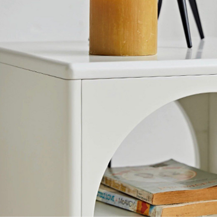 HWAN Minimalist Square Nightstand