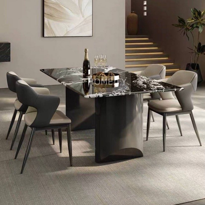 BALDOMIR Modern Sintered Stone Dining Table