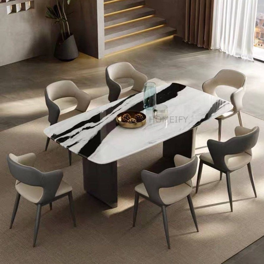 BALDOMIR Modern Sintered Stone Dining Table