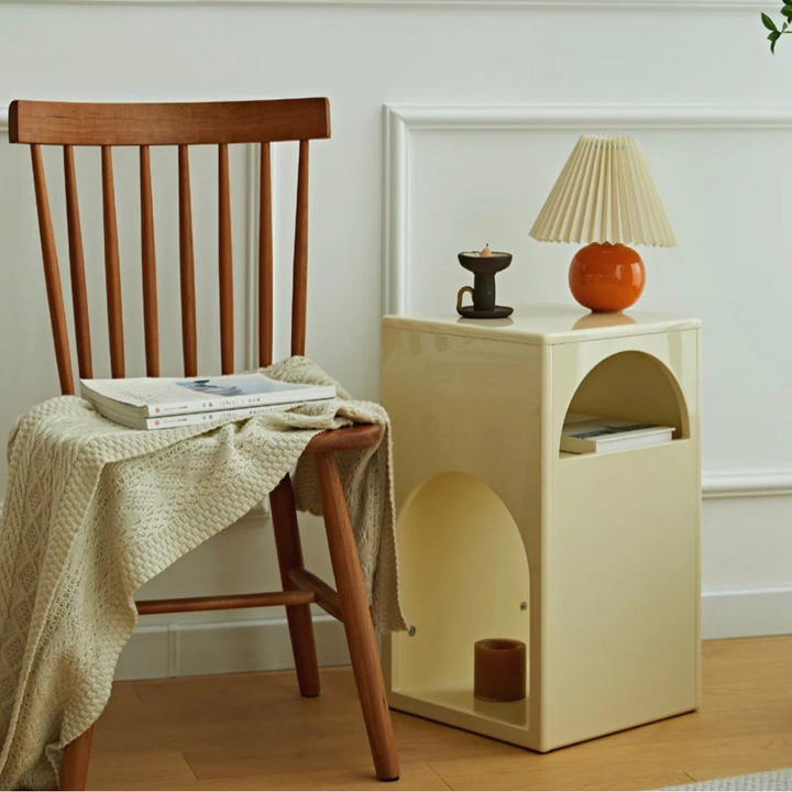 HWAN Minimalist Square Nightstand