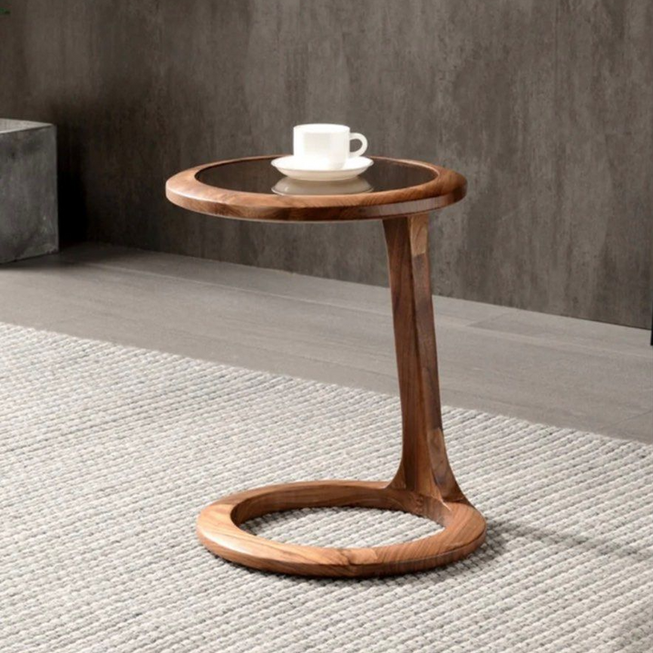 BARNES Solid Wood Side Table