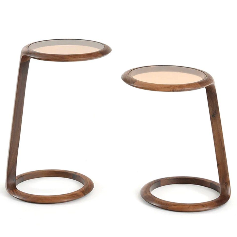 BARNES Solid Wood Side Table