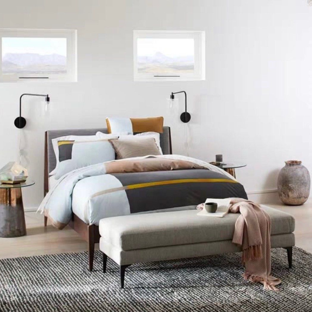 TIANA Classic Fabric Bench