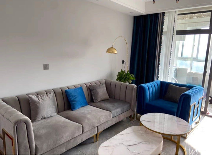 VALENTO Modern Velvet Sofa