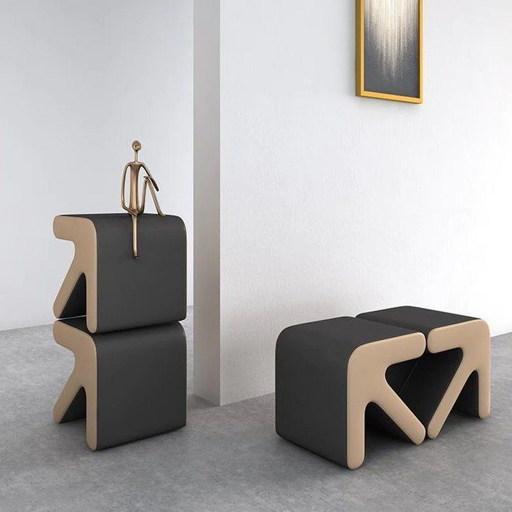ENRICO Arrow Ottoman