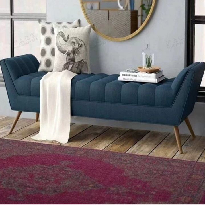 RENAUD Victorian Fabric Bench