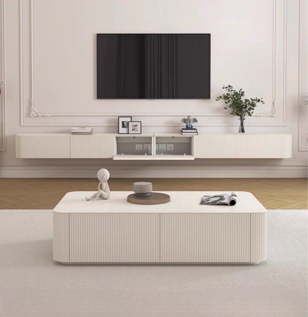JERENE Modern Floating TV Console