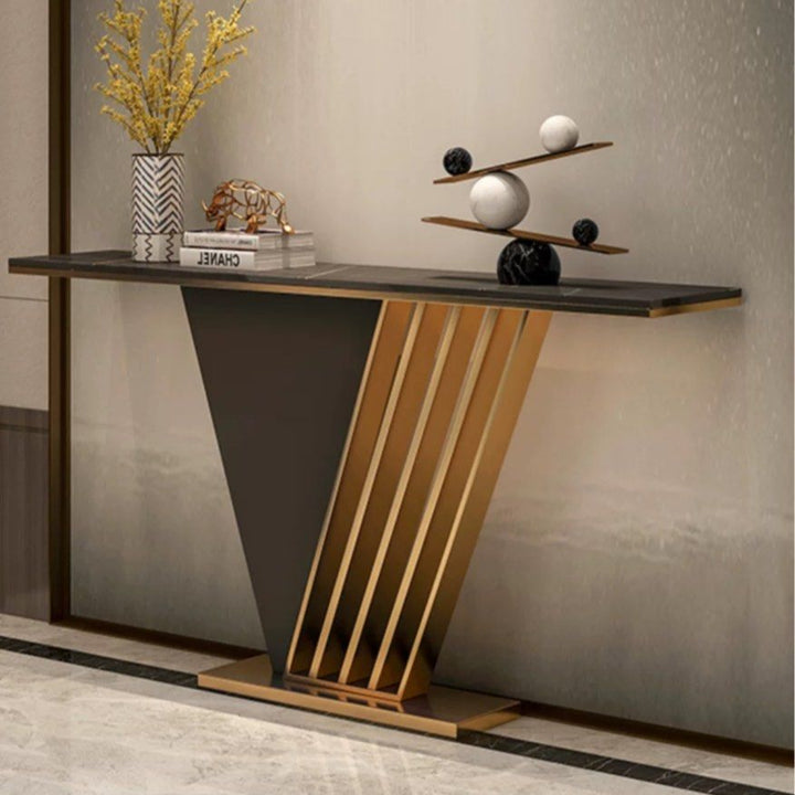 CORALIE Modern Sintered Stone Console Table