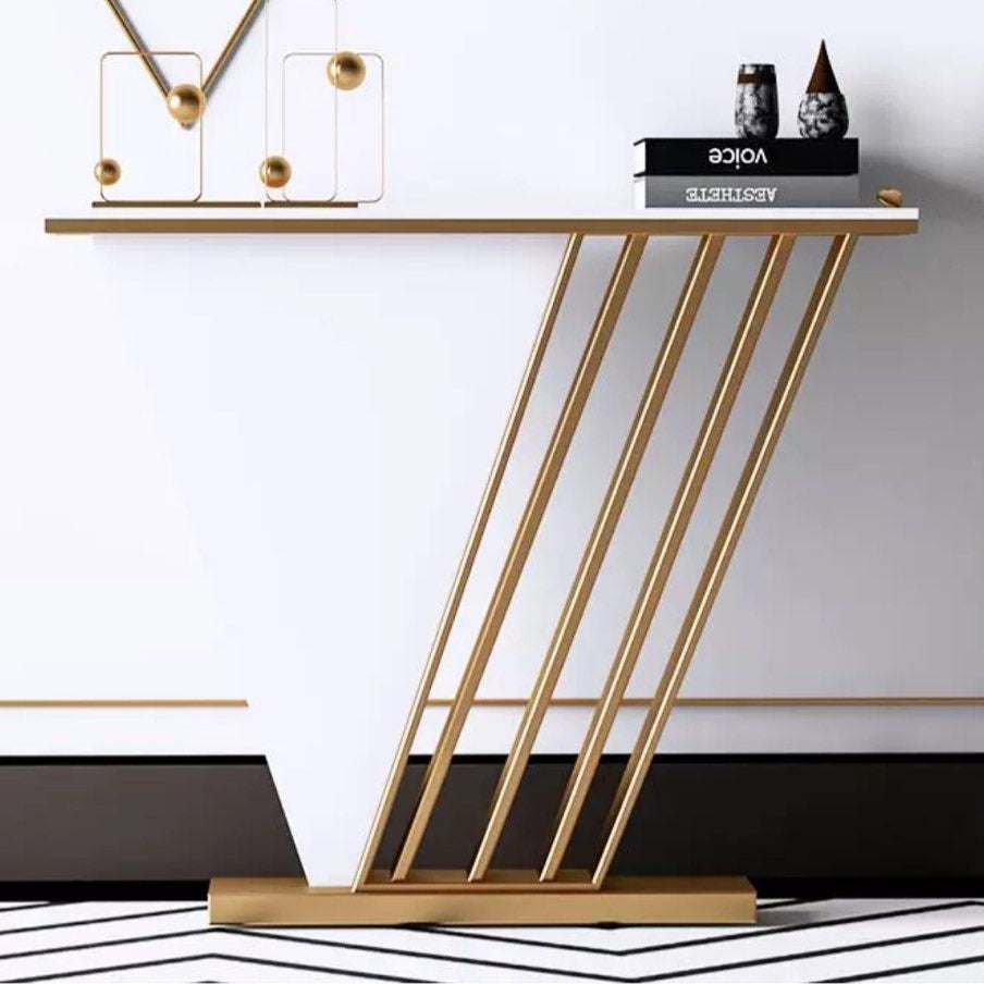 CORALIE Modern Sintered Stone Console Table