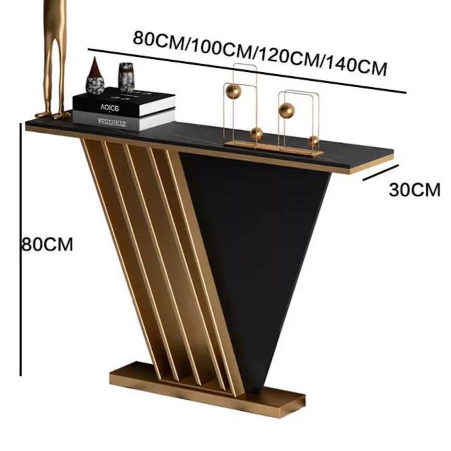 CORALIE Modern Sintered Stone Console Table