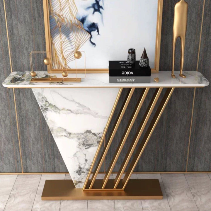 CORALIE Modern Sintered Stone Console Table
