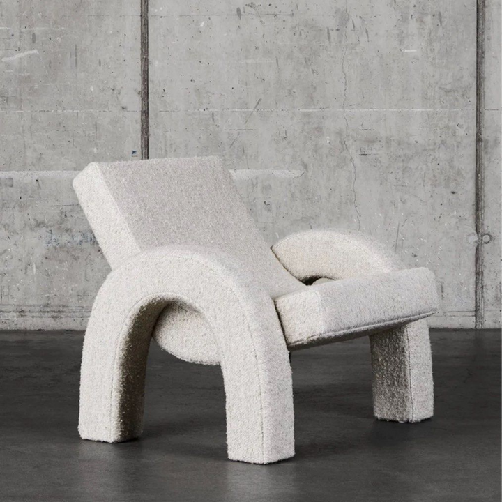 PIPER Modern Boucle Lounge Chair