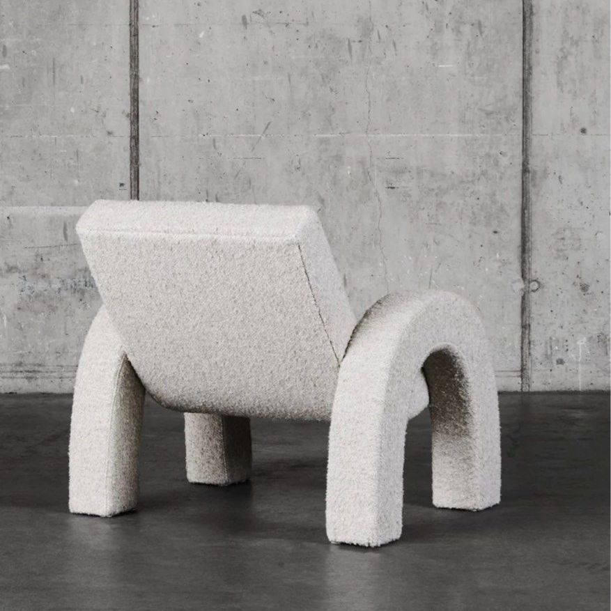 PIPER Modern Boucle Lounge Chair