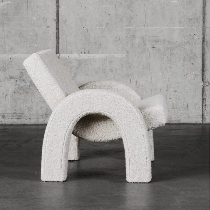 PIPER Modern Boucle Lounge Chair