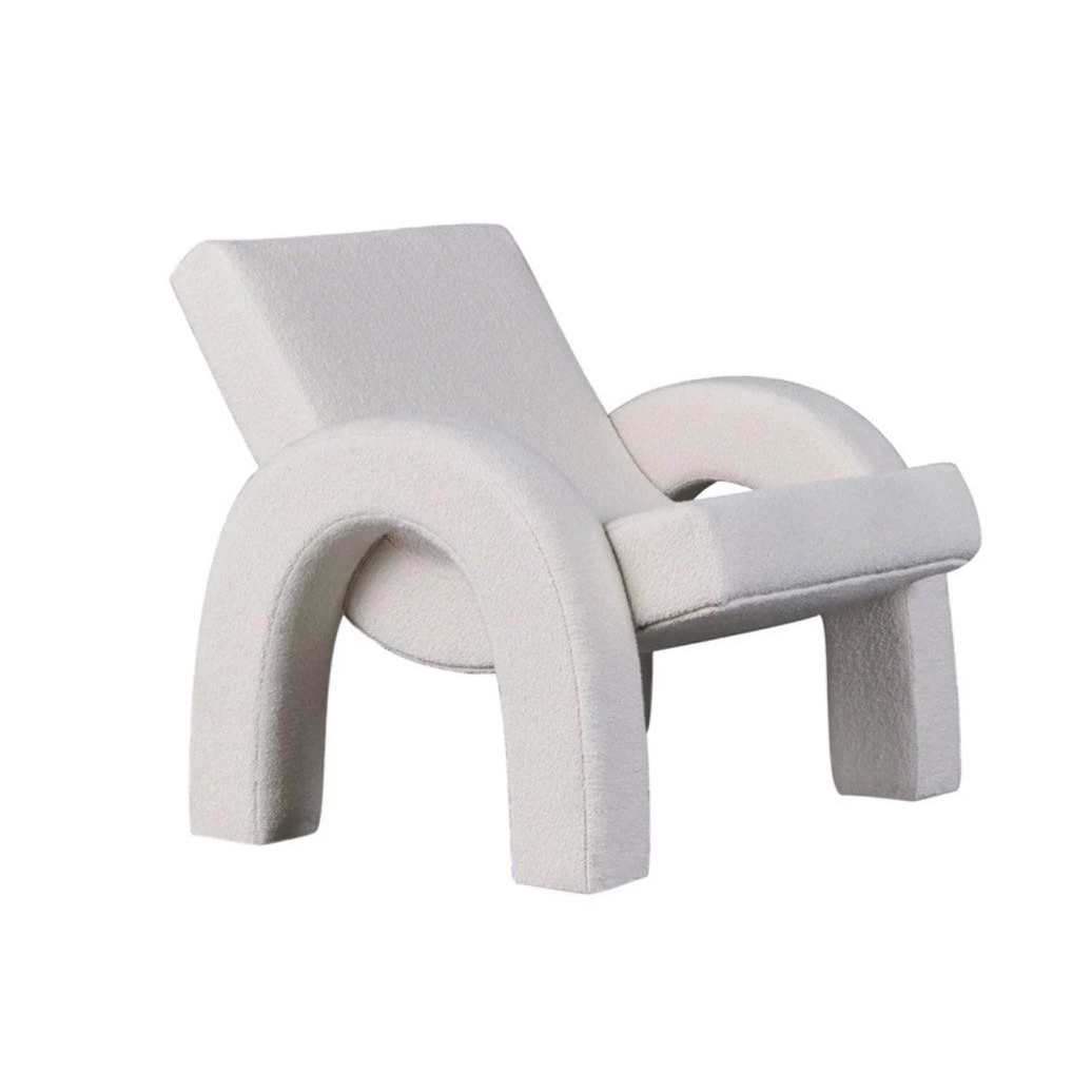 PIPER Modern Boucle Lounge Chair