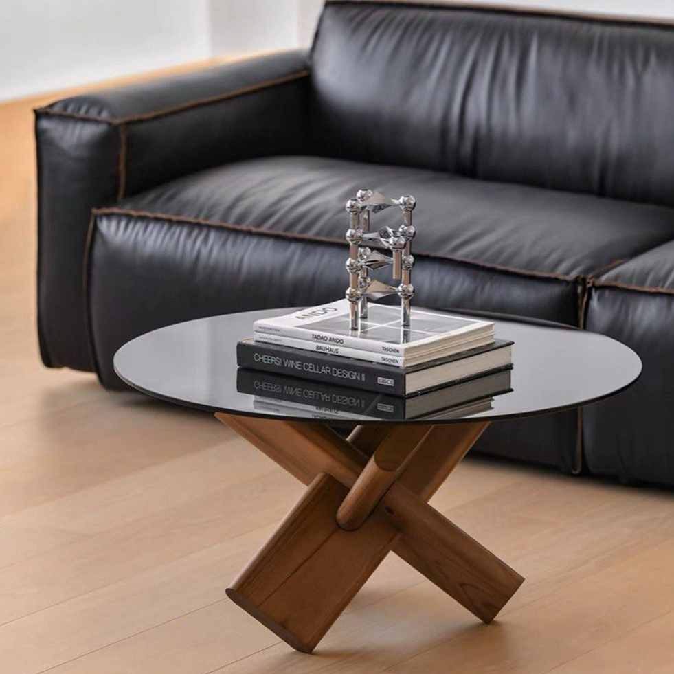 ARPEL Modern Glass Coffee Table