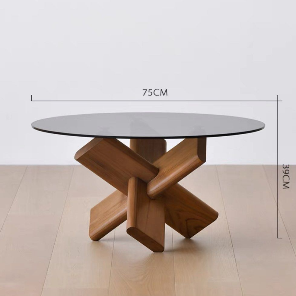 ARPEL Modern Glass Coffee Table