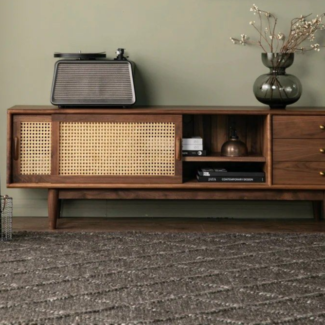 FAELAN Rattan TV Stand