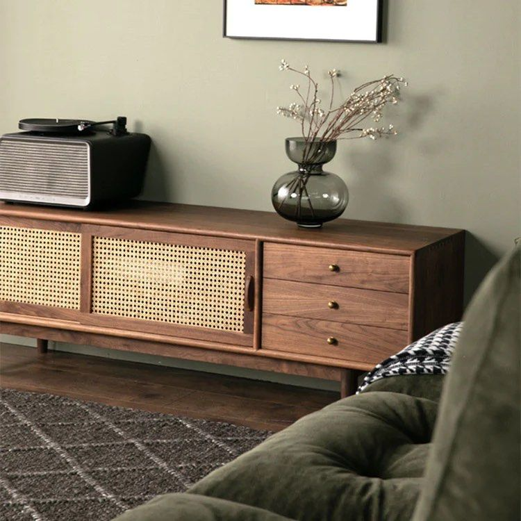 FAELAN Rattan TV Stand