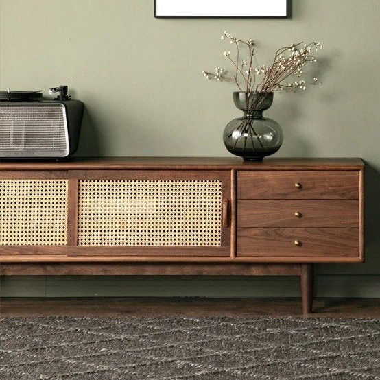 FAELAN Rattan TV Stand