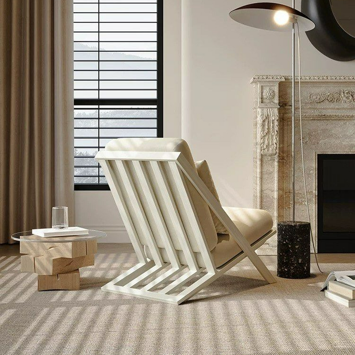 JESSE Scandinavian Velvet Lounge Chair