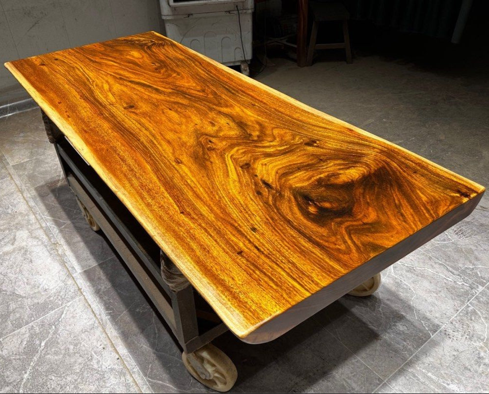 Modern Suar Wood Dining Table Customisation