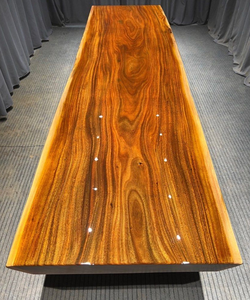 Modern Suar Wood Dining Table Customisation