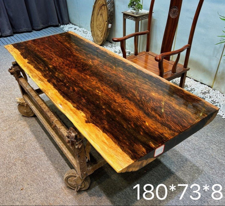 Modern Suar Wood Dining Table Customisation
