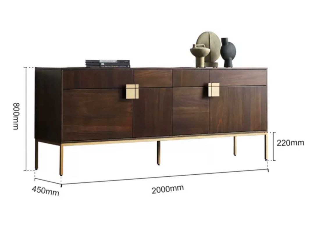GUSNER Walnut Sideboard