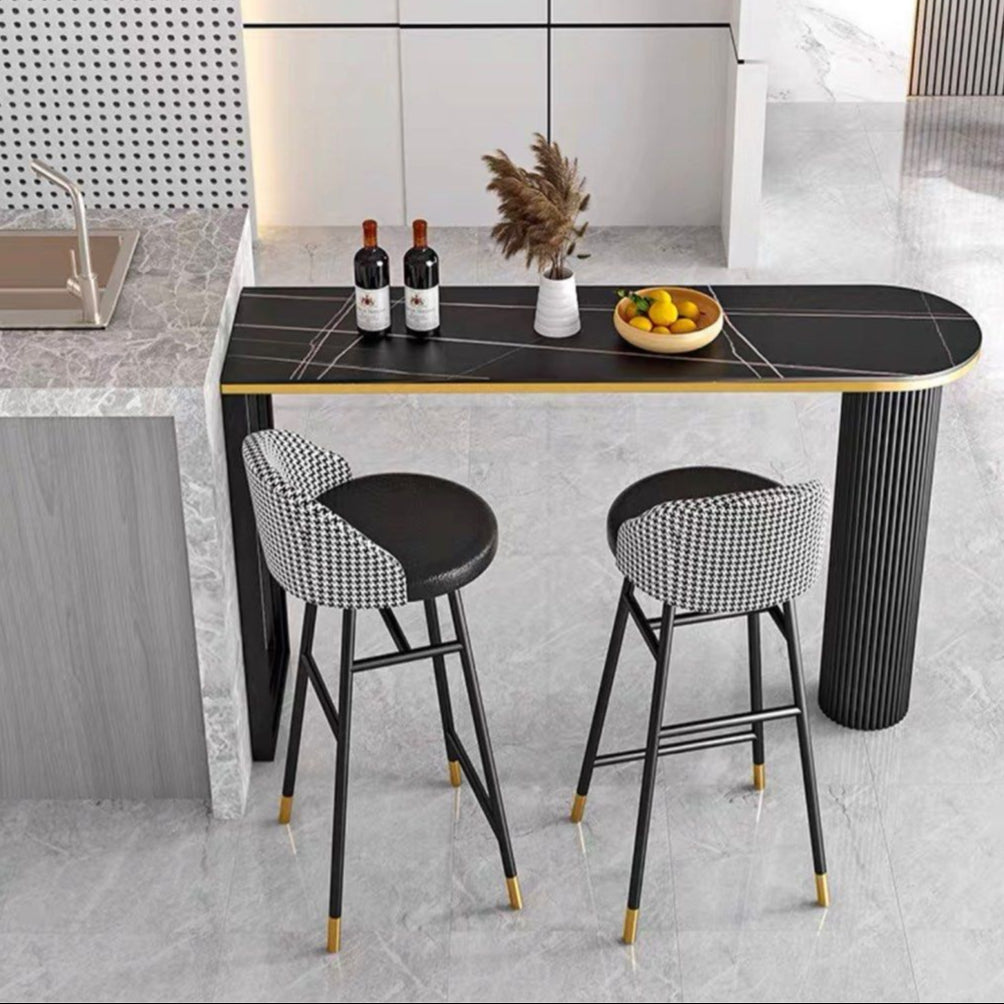 VANCE Modern Sintered Stone Bar Table