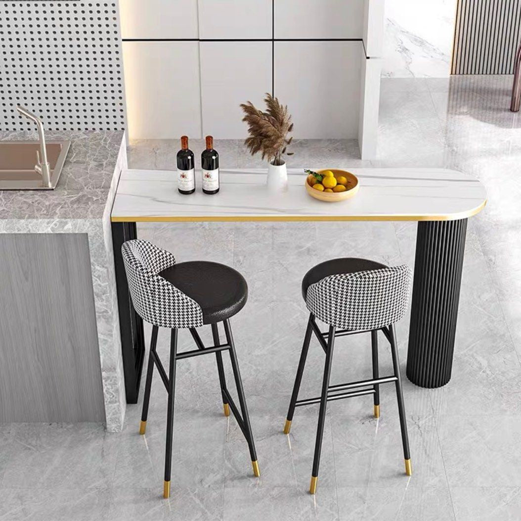 VANCE Modern Sintered Stone Bar Table