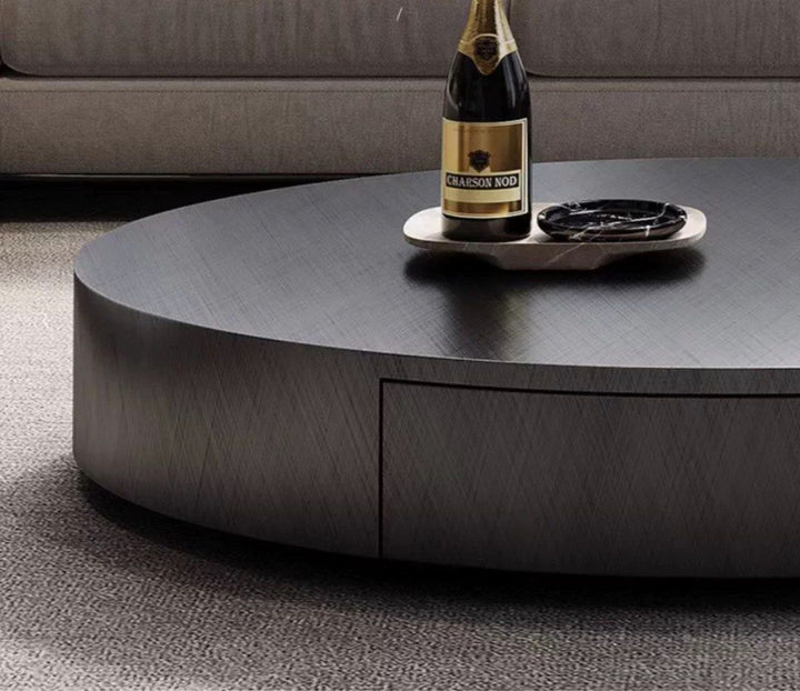 DUKE Modern Oval Rotatable Coffee Table