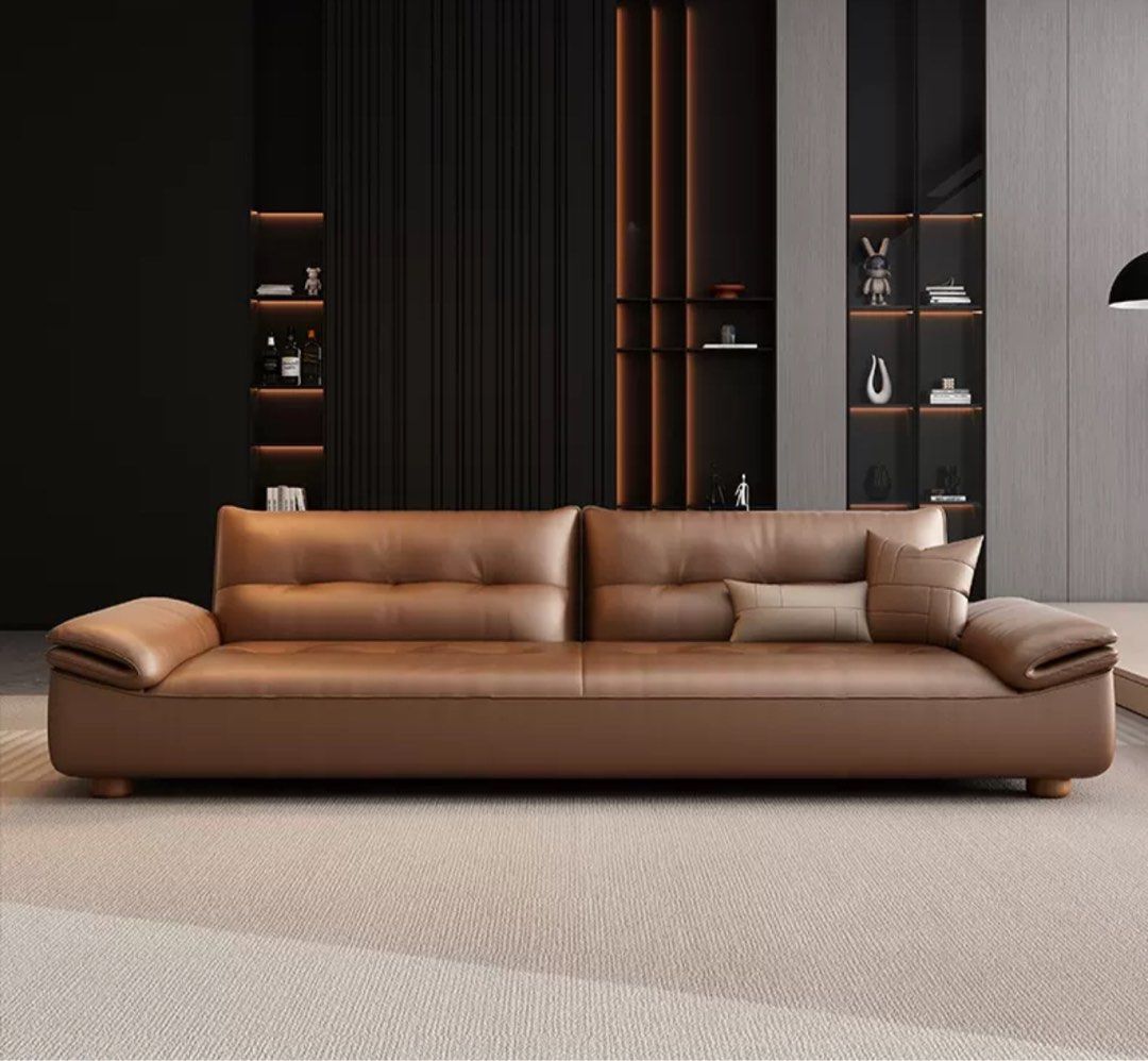 VALIERRO Modern Leather Sofa