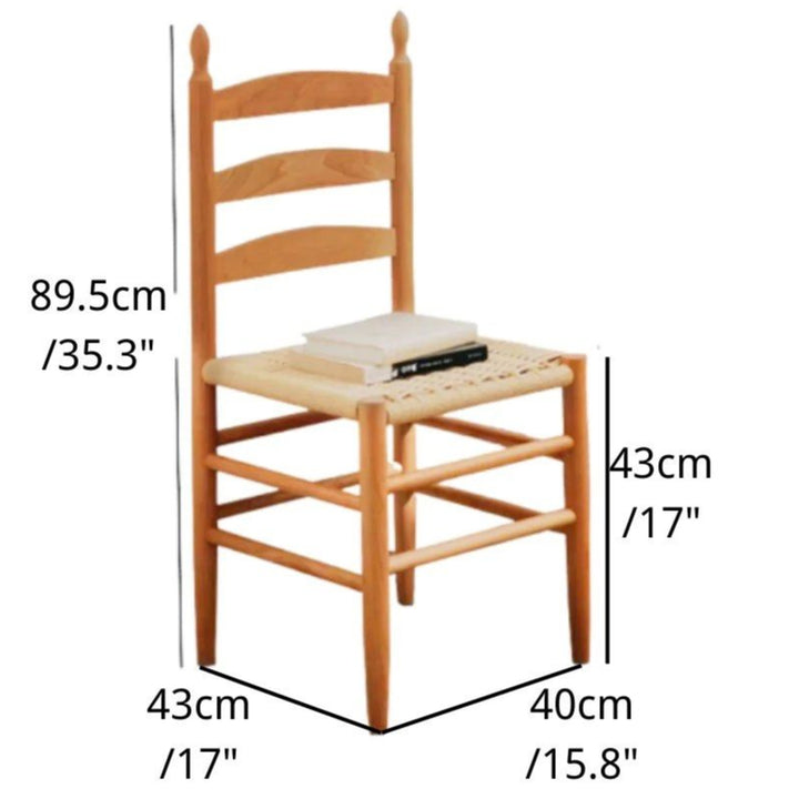NYRISS Wood Dining Chair (Set of 2)