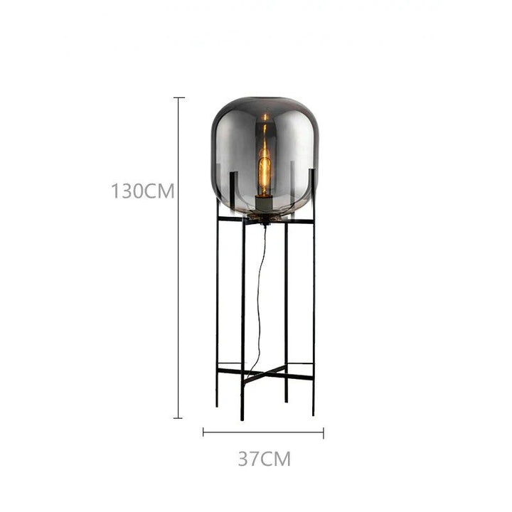 TATE Glass Floor/Table Lamp