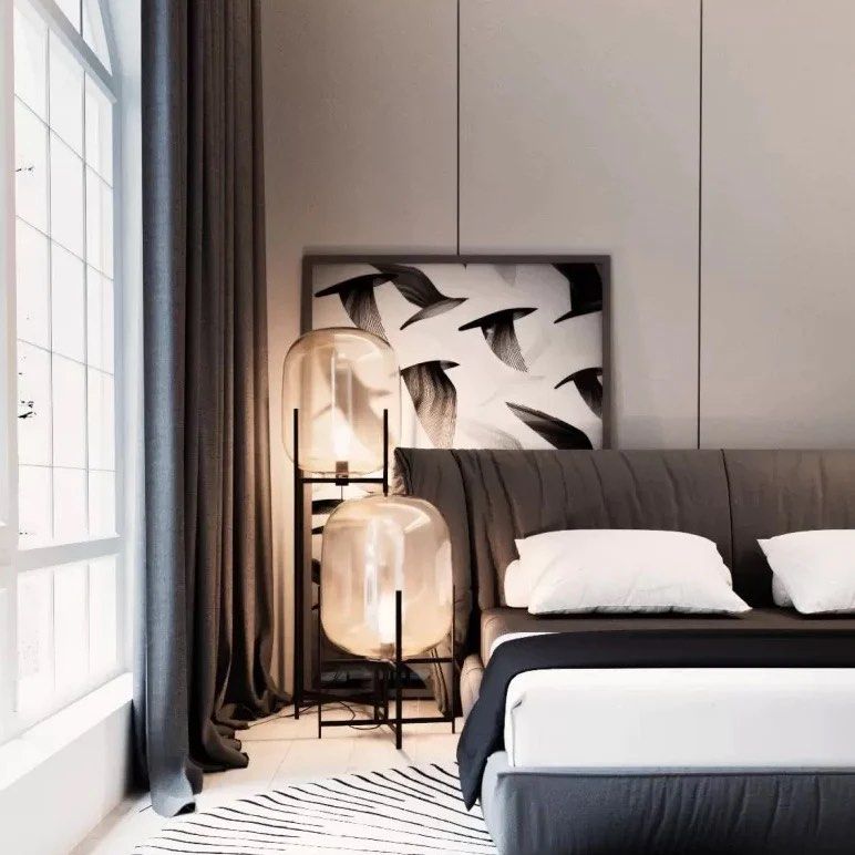 TATE Glass Floor/Table Lamp