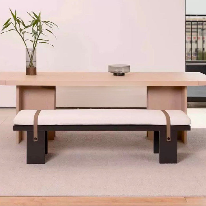 TAYEN Modern Fabric Bench