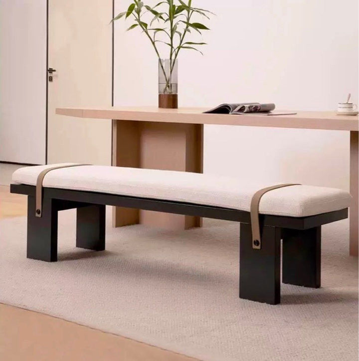 TAYEN Modern Fabric Bench