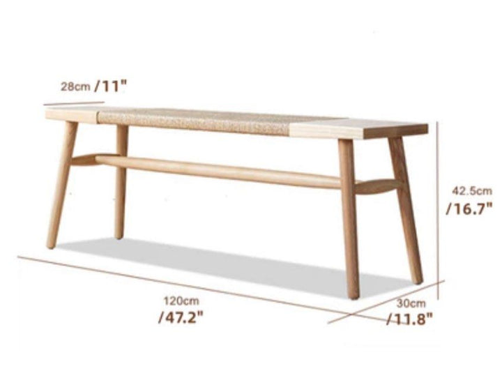 DONATA Wood Bench