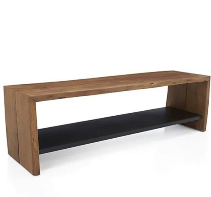 TRAVEN Rustic Solid Wood Bench