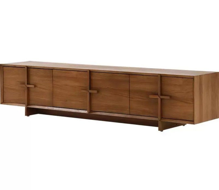 NOMI Japandi Solid Wood TV Console