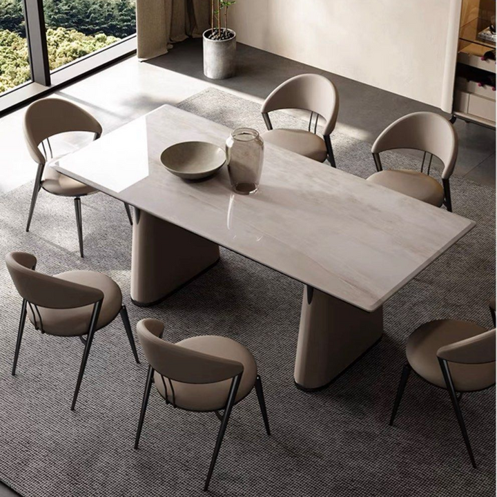 DJARIN Leather Luxury Dining Chair