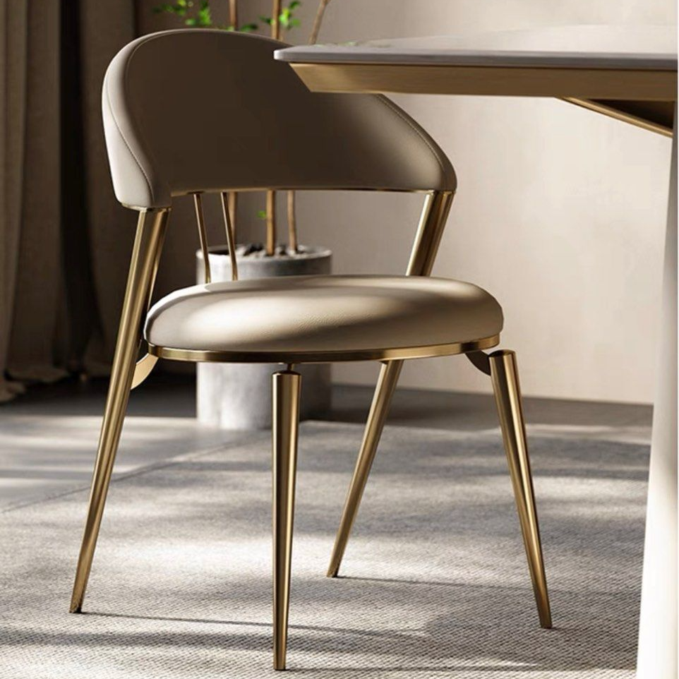 DJARIN Leather Luxury Dining Chair