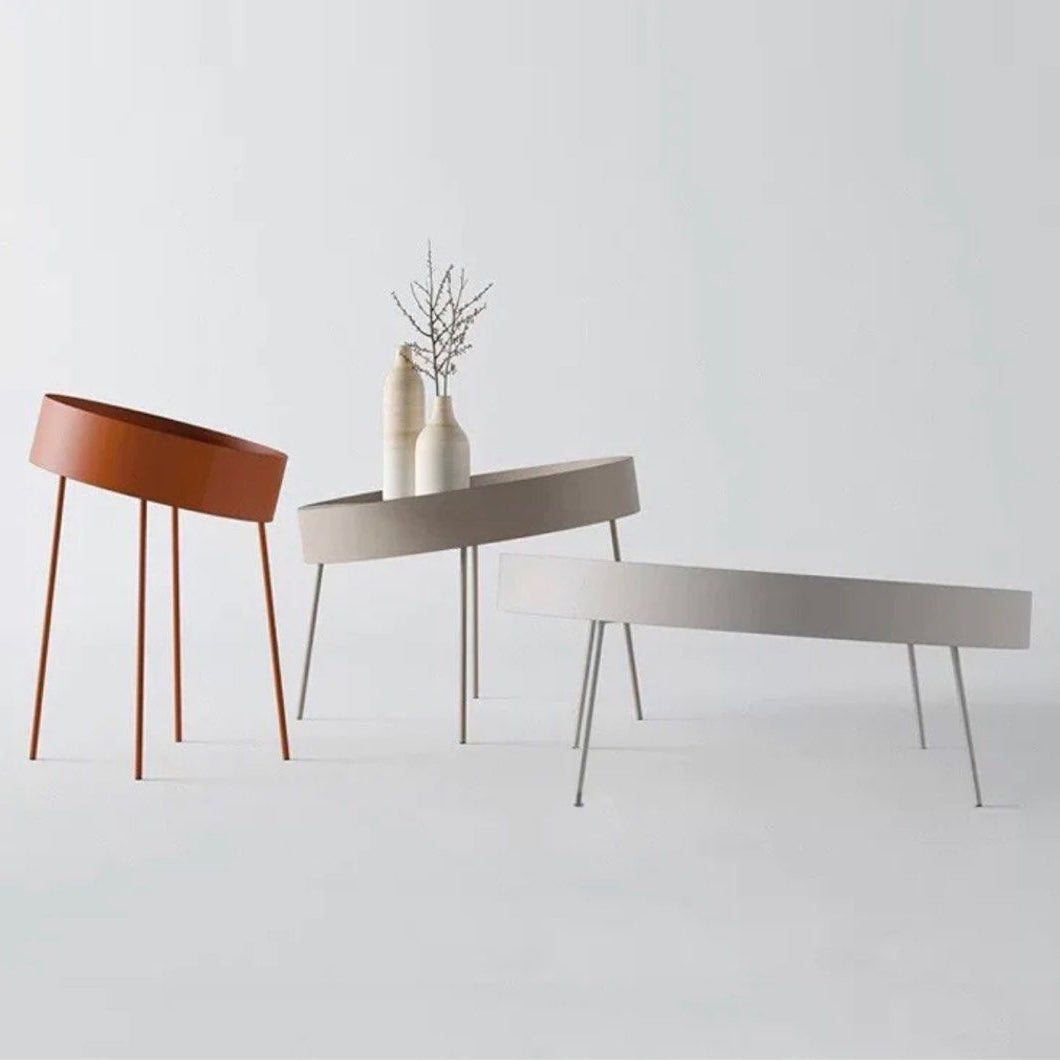 THIRSDAY Metal Coffee Table
