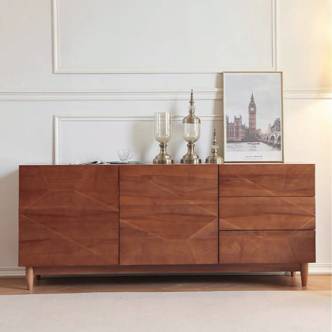 AUDRICK Rustic Solid Wood Sideboard